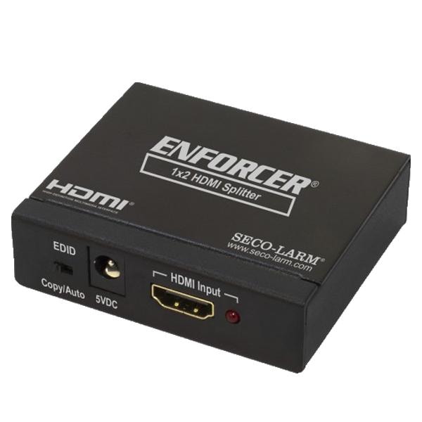 HDMI Splitter. Transmit a single HDMI source to up to two different high-definition TVs o